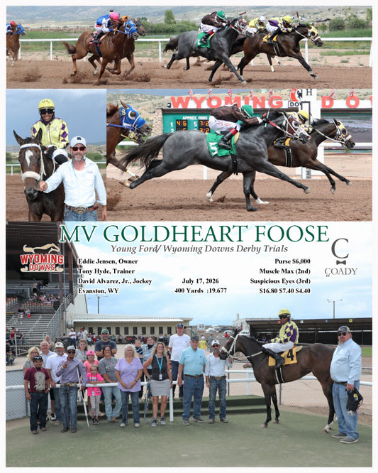 MV GOLDHEART FOOSE - Young Ford/ Wyoming Downs Derby Trials - 07-17-26 - R03 - WYO