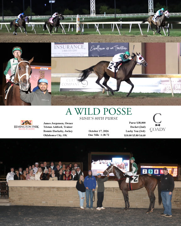 A WILD POSSE - SUSIE'S 80TH PURSE - 10-17-26 - R04 - RP