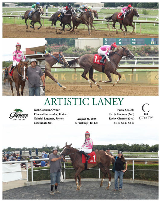ARTISTIC LANEY - 082125 - Race 04 - BTP - Coady Media - Kurtis Coady Photography