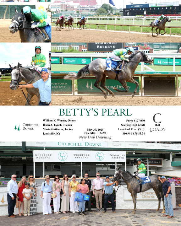 BETTY'S PEARL - 053026 - Race 04 - CD