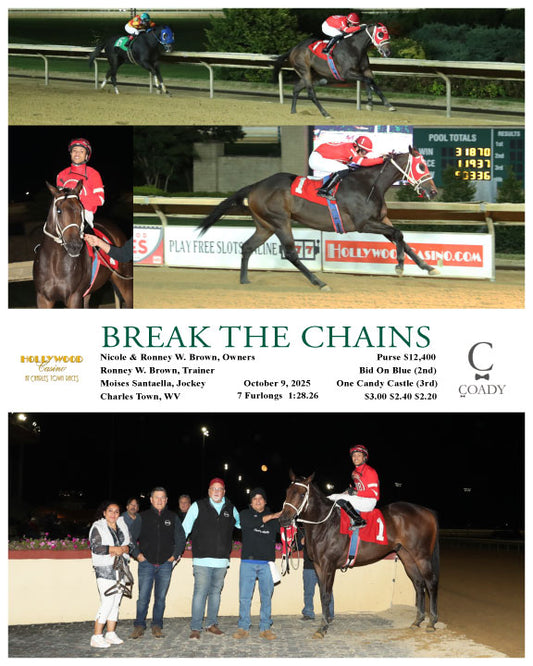 BREAK THE CHAINS - 100925 - Race 04 - CT