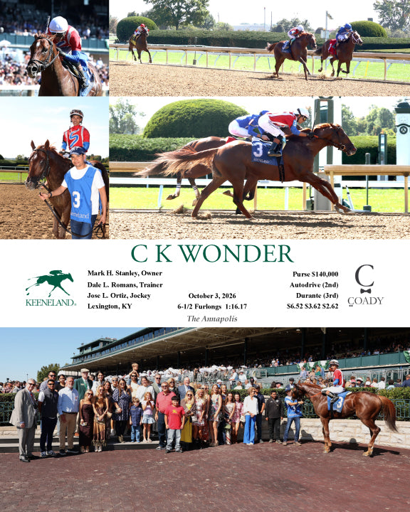C K WONDER - 100326 - Race 04 - KEE