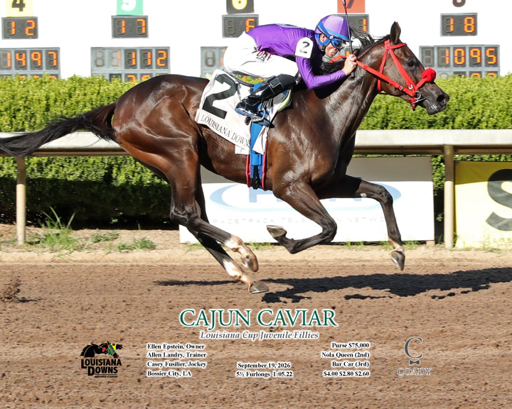 CAJUN CAVIAR - Louisiana Cup Juvenile Fillies - 09-19-26 - R04 - LAD