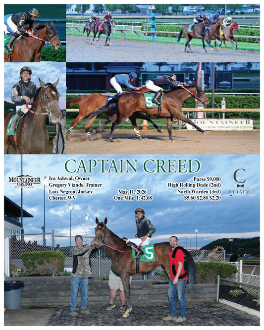 CAPTAIN CREED - 05-11-26 - R04 - MNR - Coady Media - Kurtis Coady Photography