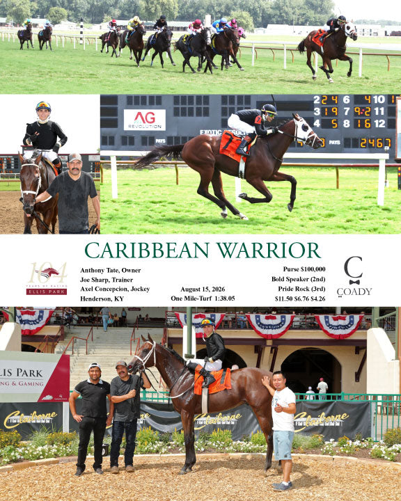 CARIBBEAN WARRIOR - 081526 - Race 04 - ELP
