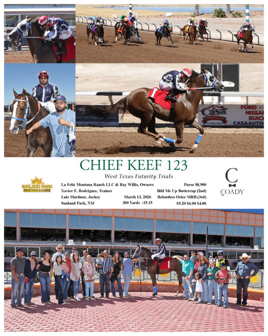 CHIEF KEEF 123 - West Texas Futurity Trials - 03-13-26 - R04 - SUN - Coady Media - Kurtis Coady Photography