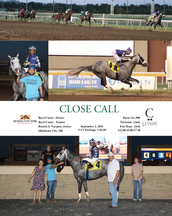 CLOSE CALL  - 09-03-26 - R04 - RP