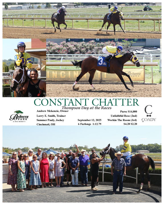 CONSTANT CHATTER - Thompson Day at the Races - 09-12-25 - R04 - BTP - Coady Media - Kurtis Coady Photography
