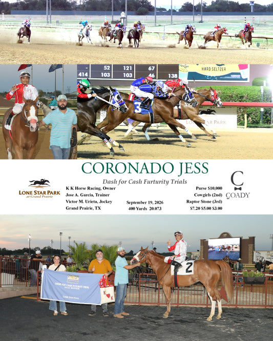CORONADO JESS - Dash for Cash Furturity Trials - 09-19-26 - R04 - LSP - Coady Media - Kurtis Coady Photography