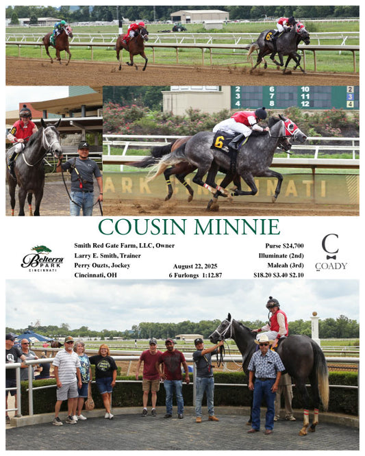 COUSIN MINNIE - 082225 - Race 04 - BTP - Coady Media - Kurtis Coady Photography