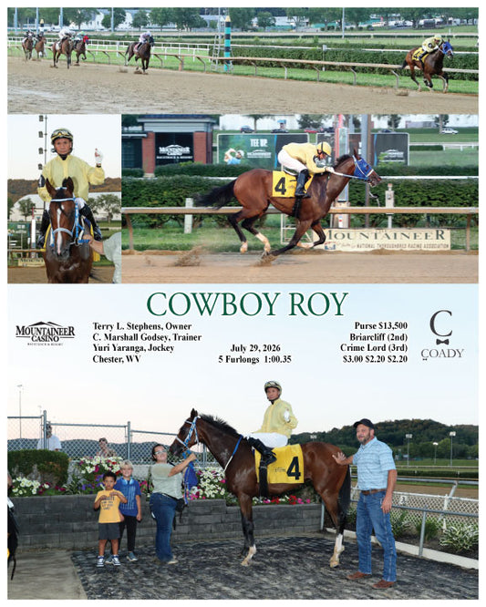 COWBOY ROY - 07-29-26 - R04 - MNR