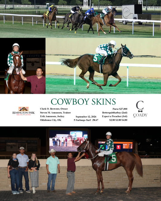 COWBOY SKINS - 09-12-26 - R04 - RP