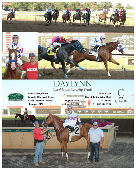 DAYLYNN - Northlands Futurity Trials - 08-06-26 - R04 - CBY