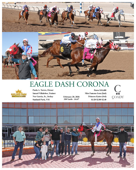 EAGLE DASH CORONA - 02-20-26 - R04 - SUN - Coady Media - Kurtis Coady Photography