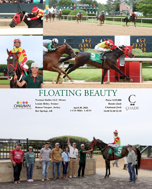 FLOATING BEAUTY - 043026 - Race 04 - OP - Coady Media - Kurtis Coady Photography