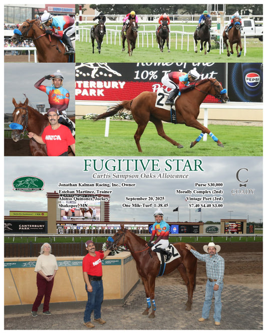 FUGITIVE STAR - Curtis Sampson Oaks Allowance - 09-20-25 - R04 - CBY