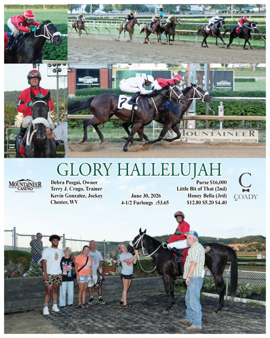 GLORY HALLELUJAH - 06-30-26 - R04 - MNR