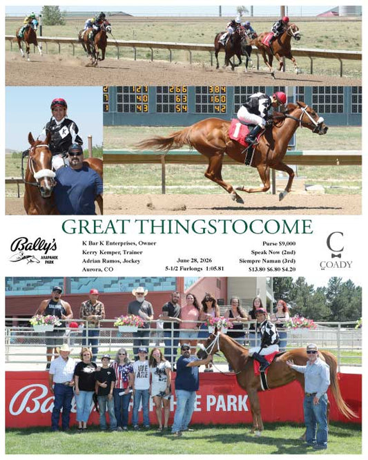 GREAT THINGSTOCOME - 06-28-26 - R04 - ARP