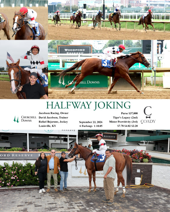 HALFWAY JOKING - 092326 - Race 04 - CD