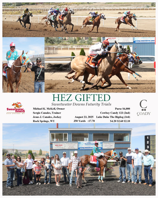 HEZ GIFTED - Sweetwater Downs Futurity Trials - 08-23-25 - R04 - SWF