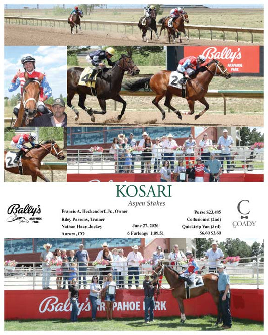 KOSARI - Aspen Stakes - 06-27-26 - R04 - ARP
