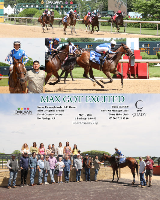 MAX GOT EXCITED - 05-01-26 - R04 - OP - Coady Media - Kurtis Coady Photography