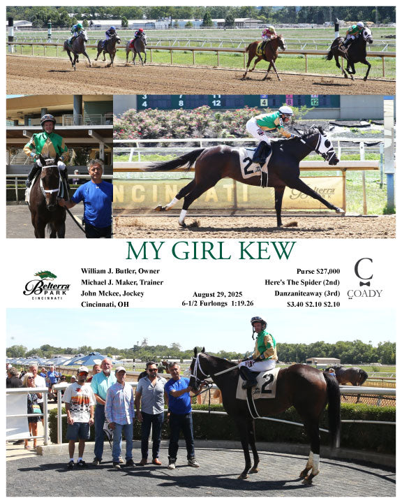 MY GIRL KEW - 082925 - Race 04 - BTP - Coady Media - Kurtis Coady Photography