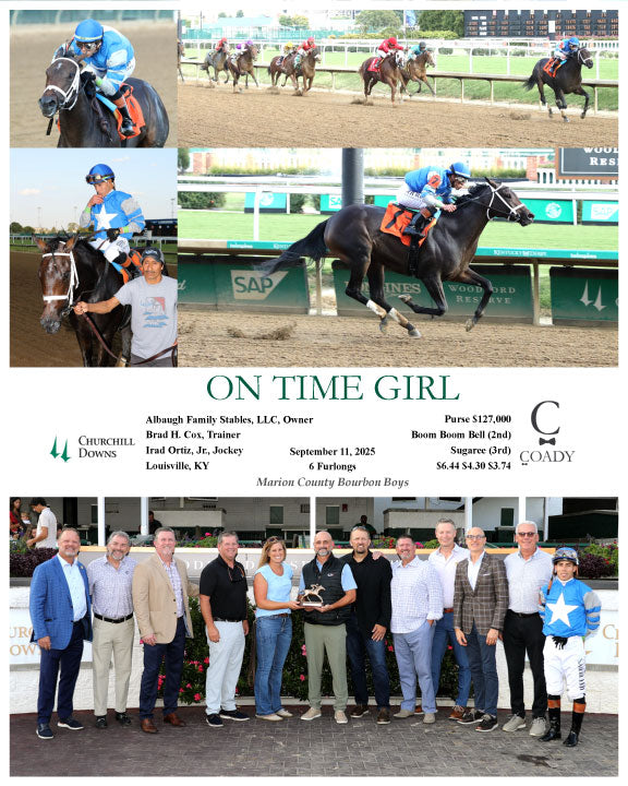 ON TIME GIRL - 09-11-25 - R04 - CD - Group - Coady Media - Kurtis Coady Photography