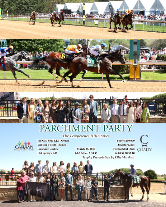 PARCHMENT PARTY - The Temperence Hill Stakes - 03-28-26 - R04 - OP - Coady Media - Kurtis Coady Photography
