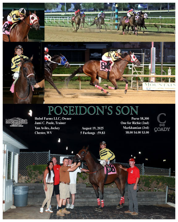POSEIDON'S SON - 08-19-25 - R04 - MNR - Coady Media - Kurtis Coady Photography