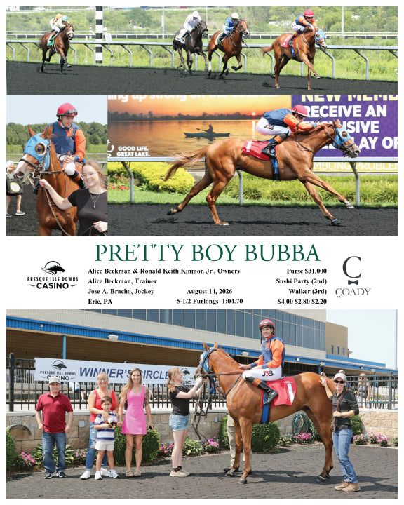 PRETTY BOY BUBBA - 08-14-26 - R04 - PID