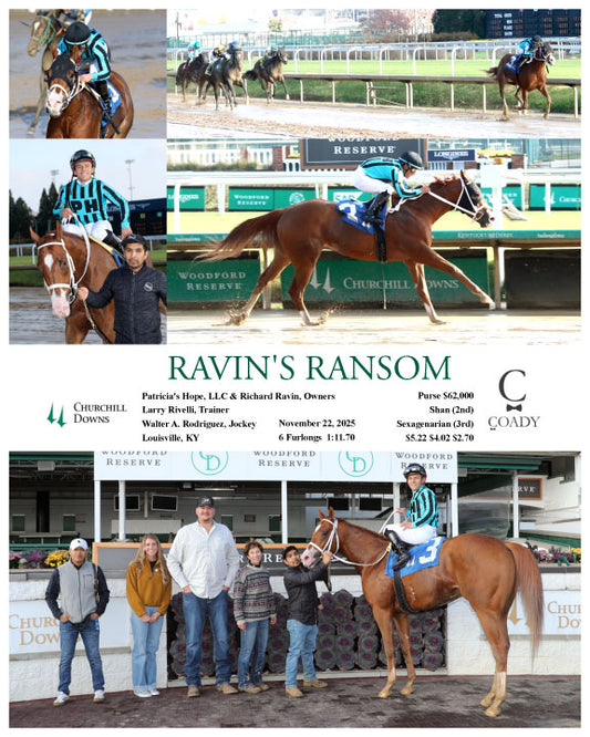 RAVIN'S RANSOM - 11-22-25 - R04 - CD