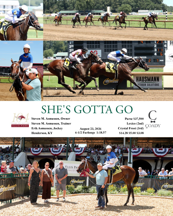 SHE'S GOTTA GO - 082326 - Race 04 - ELP