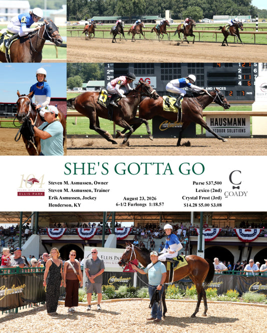 SHE'S GOTTA GO - 082326 - Race 04 - ELP