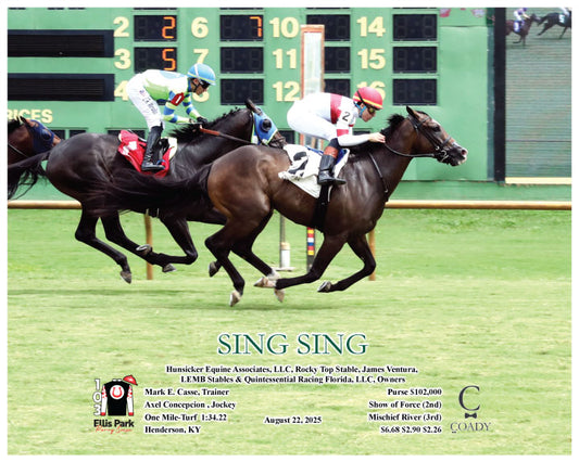 SING SING - 08-22-25 - R04 - ELP - Action - Coady Media - Kurtis Coady Photography