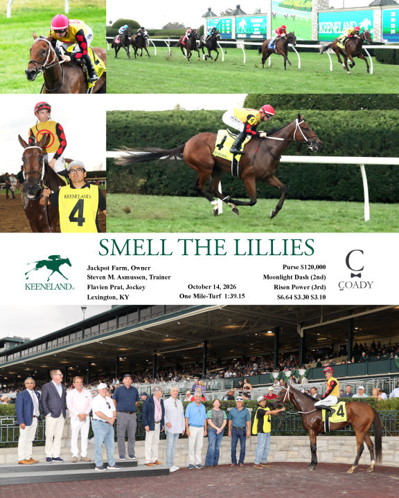 SMELL THE LILLIES - 101426 - Race 04 - KEE