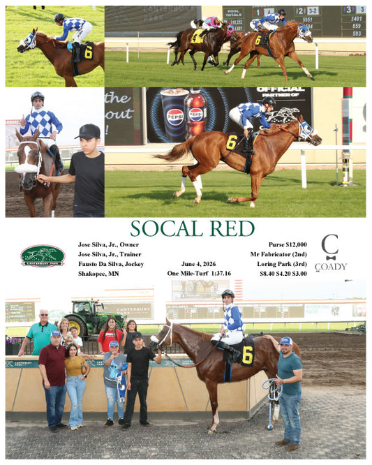 SOCAL RED - 060426 - Race 04 - CBY