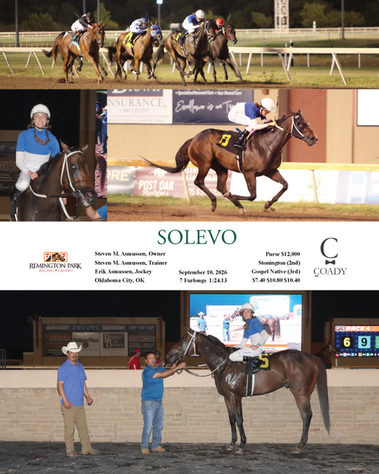 SOLEVO - 09-10-26 - R04 - Remington Park