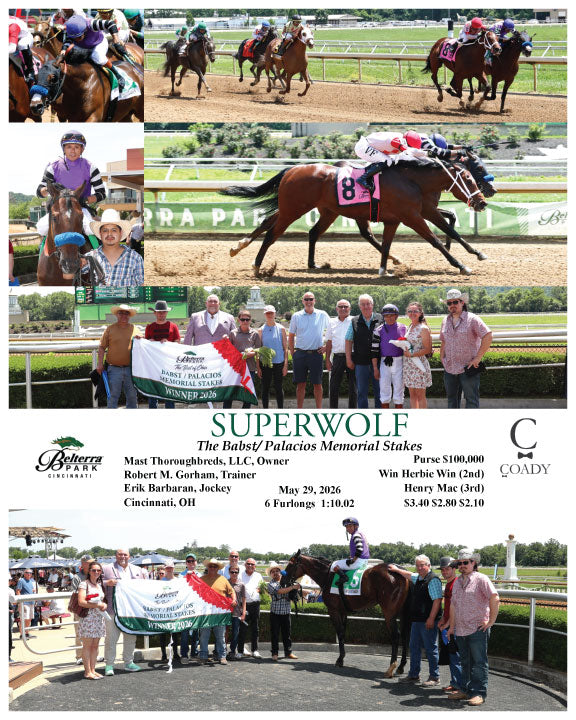 SUPERWOLF - The Babst/ Palacios Memorial Stakes - 05-29-26 - R04 - BTP