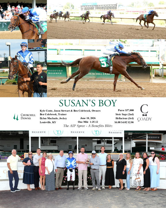 SUSAN'S BOY - 061826 - Race 04 - CD - Group