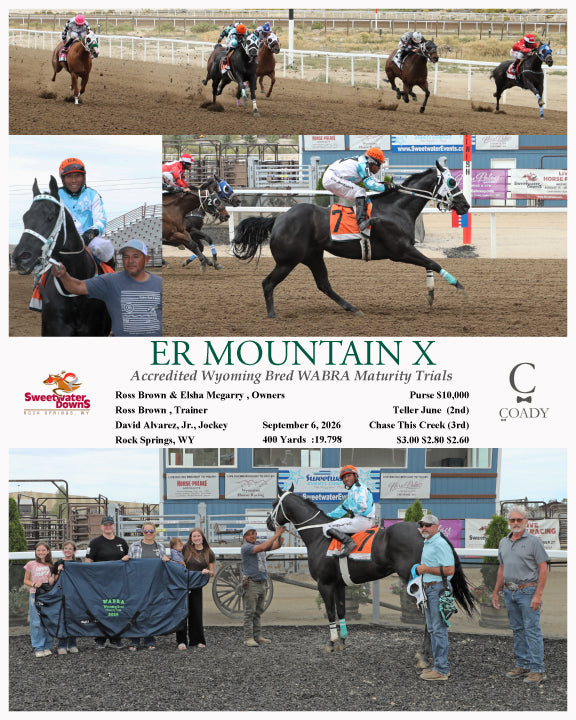 ER MOUNTAIN X - Accredited Wyoming Bred WABRA Maturity Trials  - 09-06-26 - R04 - SWF