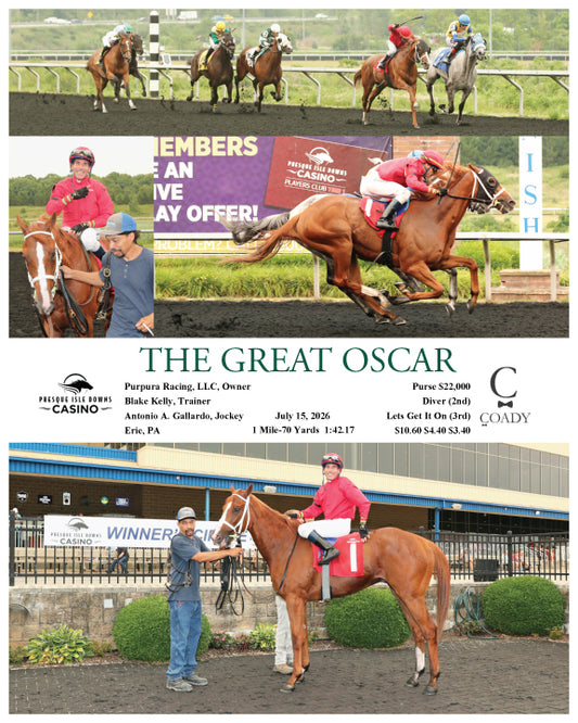 THE GREAT OSCAR - 07-15-26 - R04 - PID