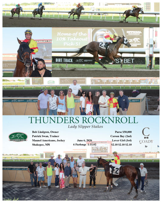 THUNDERS ROCKNROLL - Lady Slipper Stakes - 06-06-26 - R04 - CBY