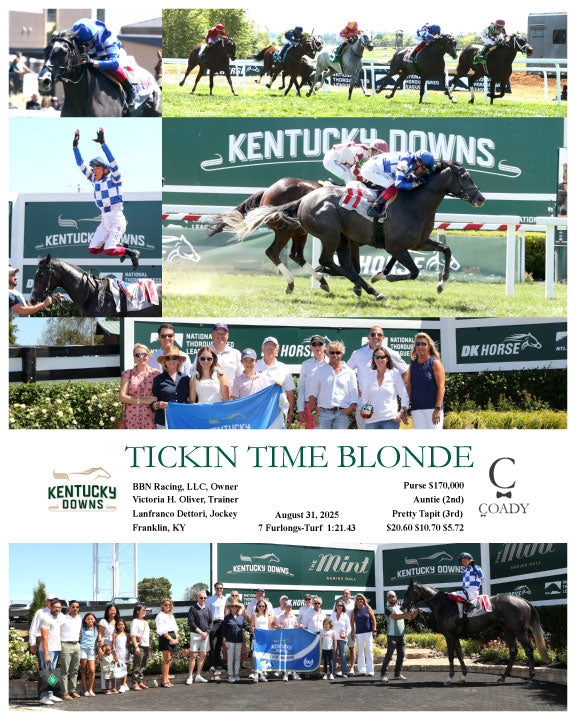 TICKIN TIME BLONDE - 08-31-25 - R04 - KD - Coady Media - Kurtis Coady Photography