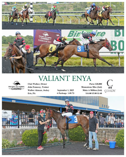VALIANT ENYA - 09-01-25 - R04 - PID - Coady Media - Kurtis Coady Photography