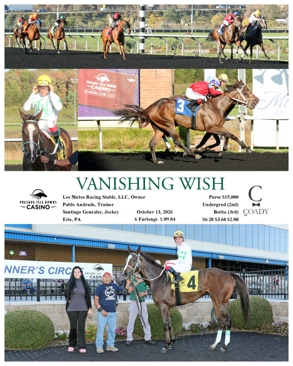 VANISHING WISH - 10-13-26 - R04 - PID