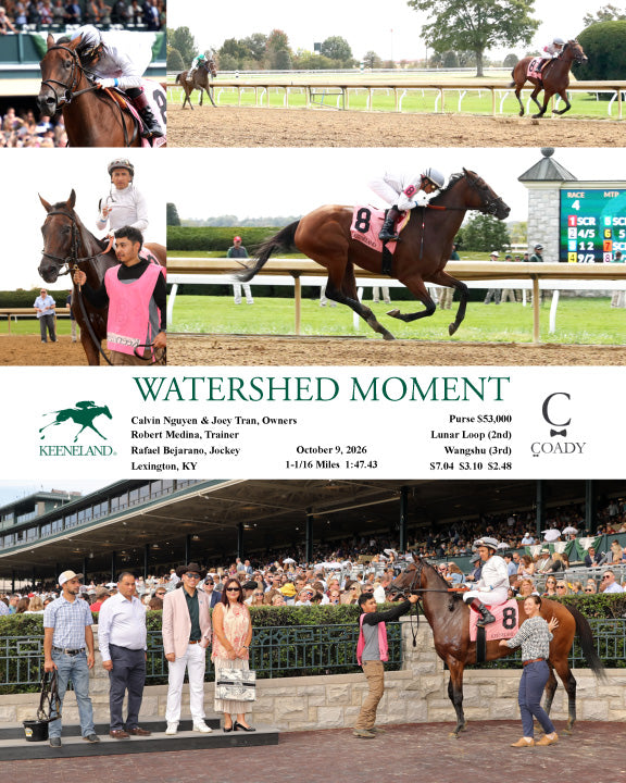 WATERSHED MOMENT - 100926 - Race 04 - KEE