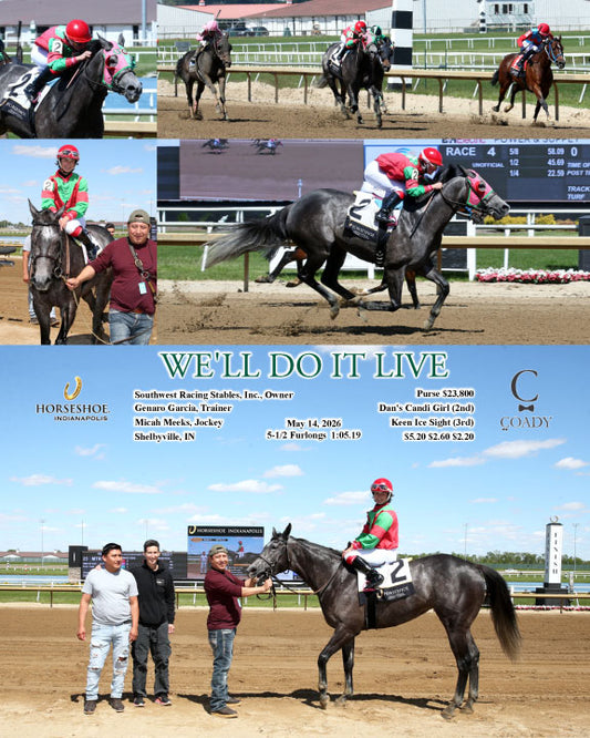 WE'LL DO IT LIVE - 05-14-26 - R04 - IND - Coady Media - Kurtis Coady Photography
