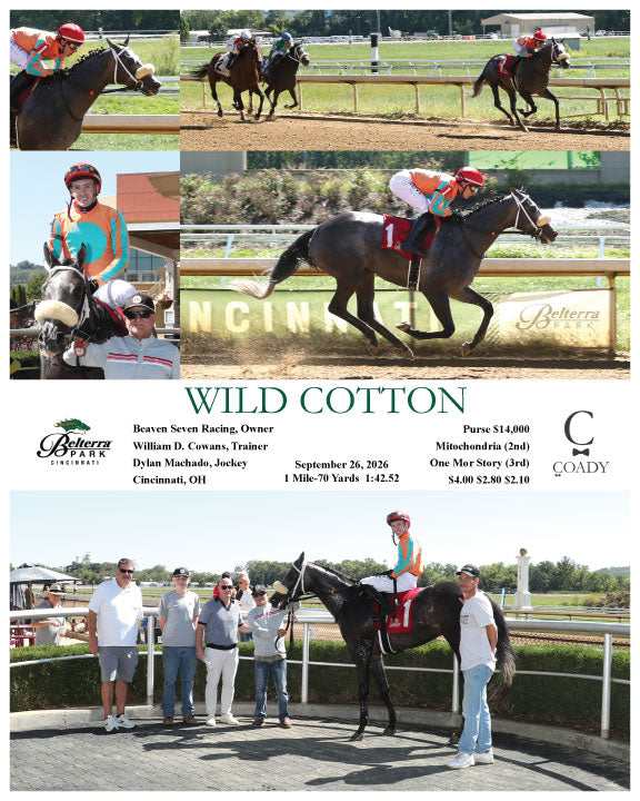 WILD COTTON - 092626 - Race 04 - BTP