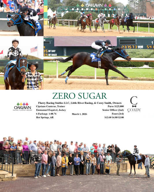 ZERO SUGAR - 030126 - Race 04 - OP - Coady Media - Kurtis Coady Photography